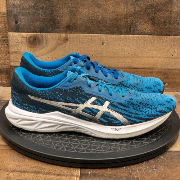 ASICS DYNA BLAST 2 MENS ATHLETIC SHOES RUNNING GYM TRAIN BLUE LOW SIZE 15 - Picture 9 of 9